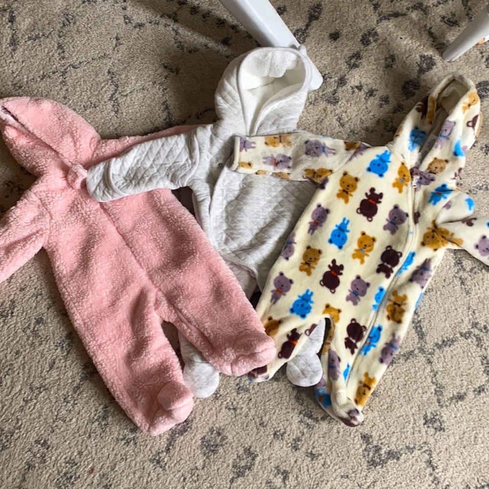 3 month winter coveralls bundle